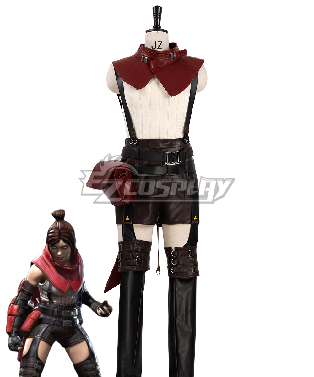 Apex Legends x Final Fantasy 7th Heaven Skirmisher Wraith Skin Cosplay Costume