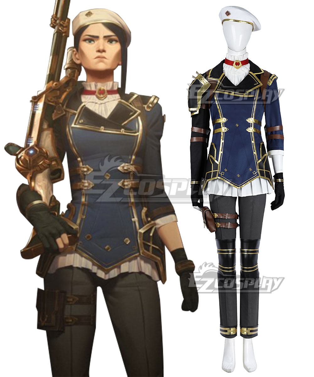 Arcane Season 2 League of Legends LOL Caitlyn Cosplay Costume