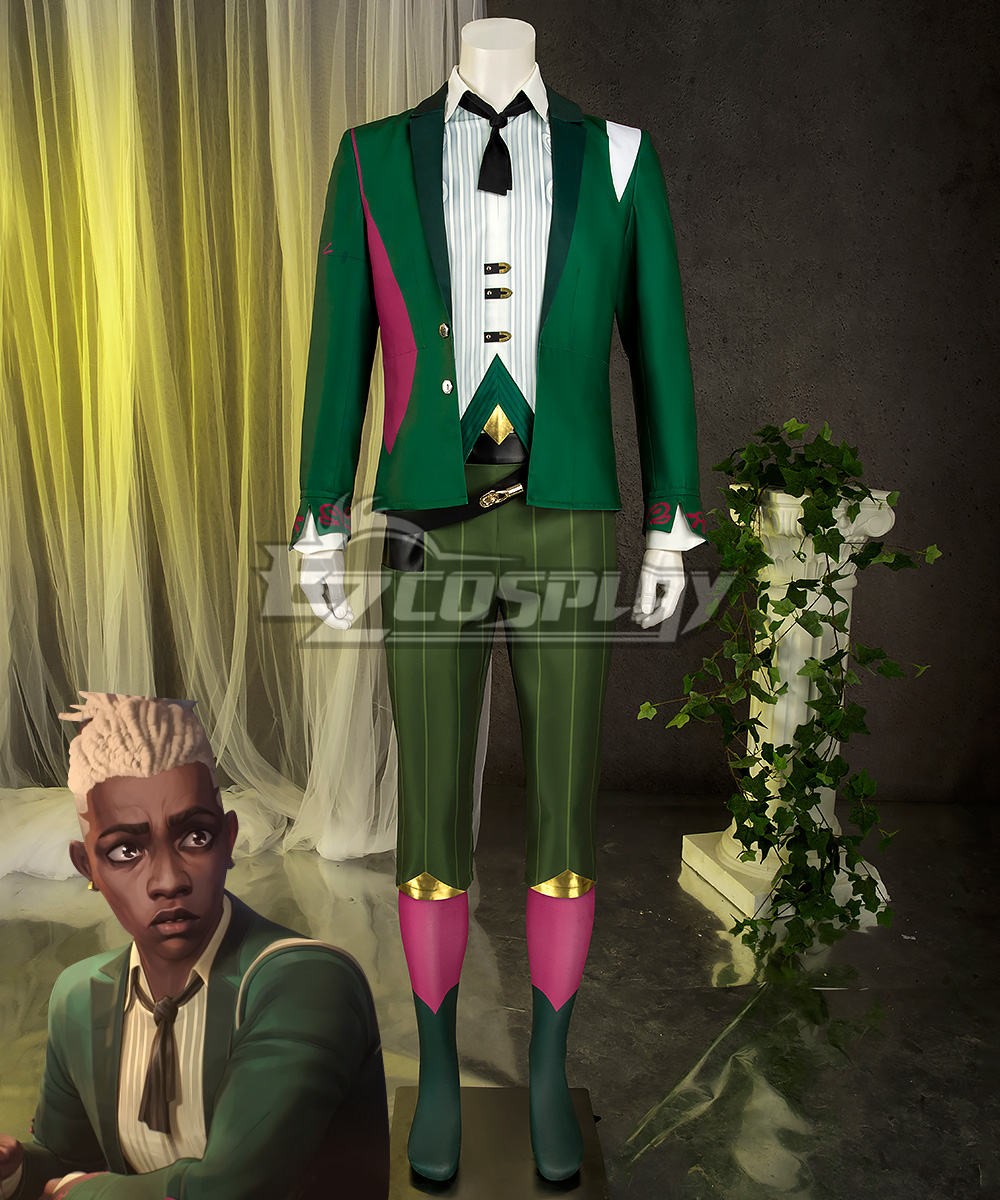 Arcane Season 2 League of Legends LOL Universe Ekko Cosplay Costume