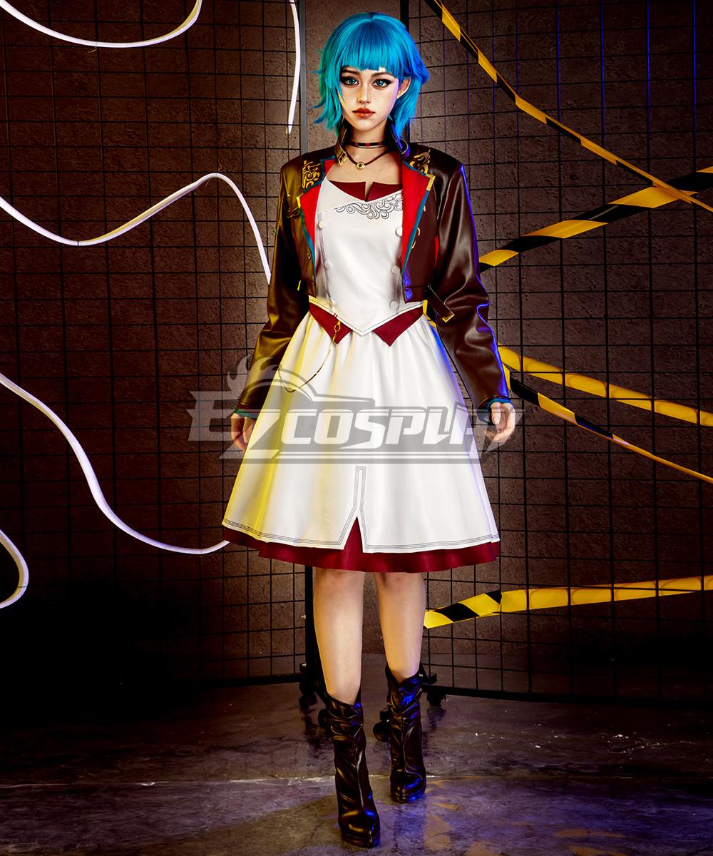 Arcane Season 2 League of Legends LOL Universe Jinx Dress Cosplay Costume