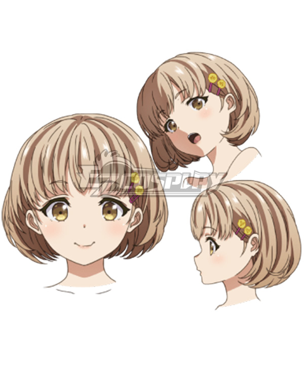 Are You Really the Only One Who Likes Me? Kimie Kamata Brown Cosplay Wig