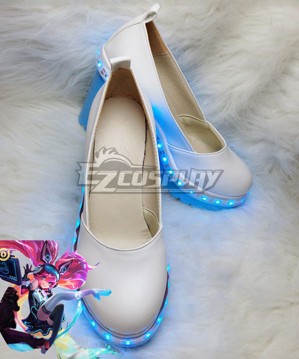 Arena Of Valor Honor of Kings Angela MindHacker White Cosplay Shoes