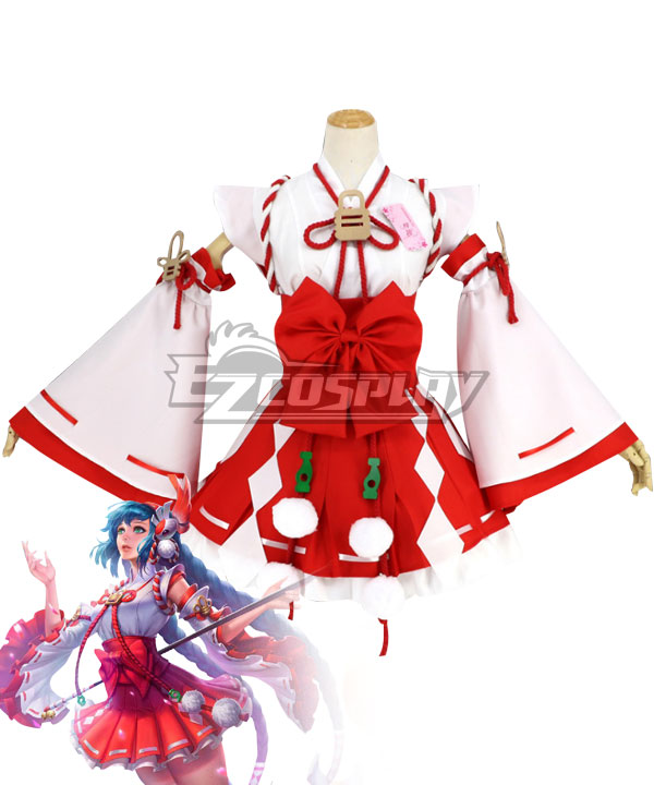 Arena Of Valor Honor of Kings Da Qiao Ise Miko Cosplay Costume