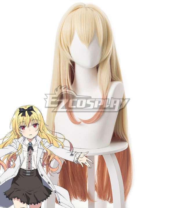 Arifureta: From Commonplace To World's Strongest Yue Gradient Yellow Pink Cosplay Wig - 493D