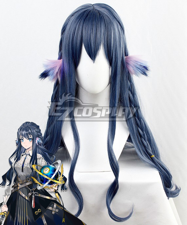 Arknights Astesia Blue Cosplay Wig