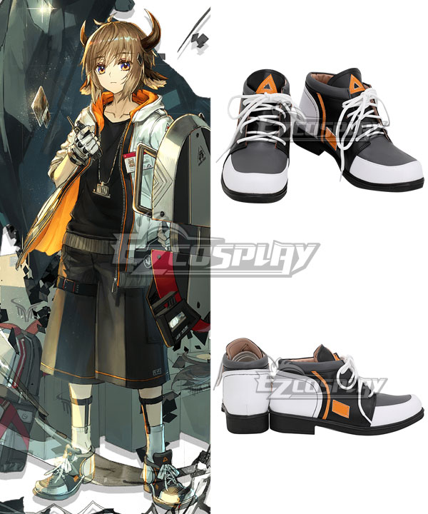 Arknights Bison Gray Cosplay Shoes