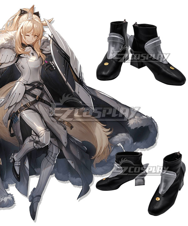Arknights Blemishine White Shoes Cosplay Boots