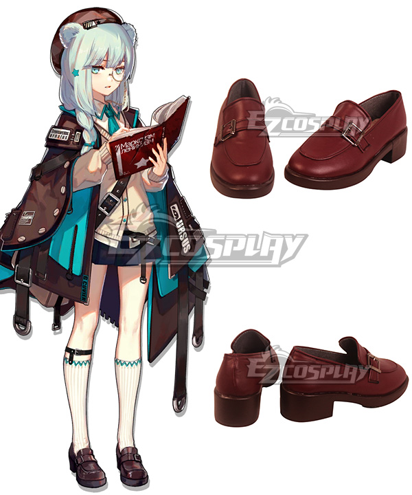 Arknights Истина Istina Red Cosplay Shoes