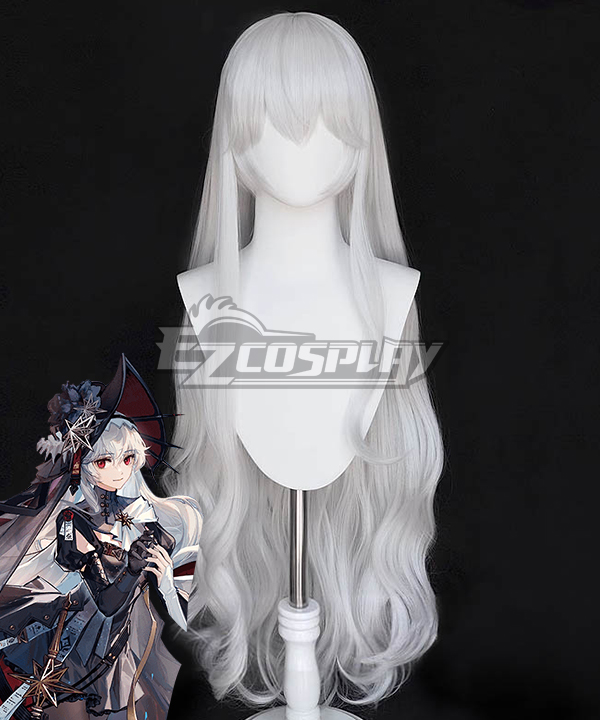 Arknights Specter the Unchained Born as One Silver Cosplay Wig