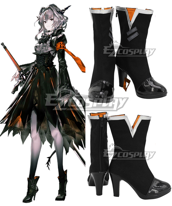 Arknights Talulah Black Cosplay Shoes