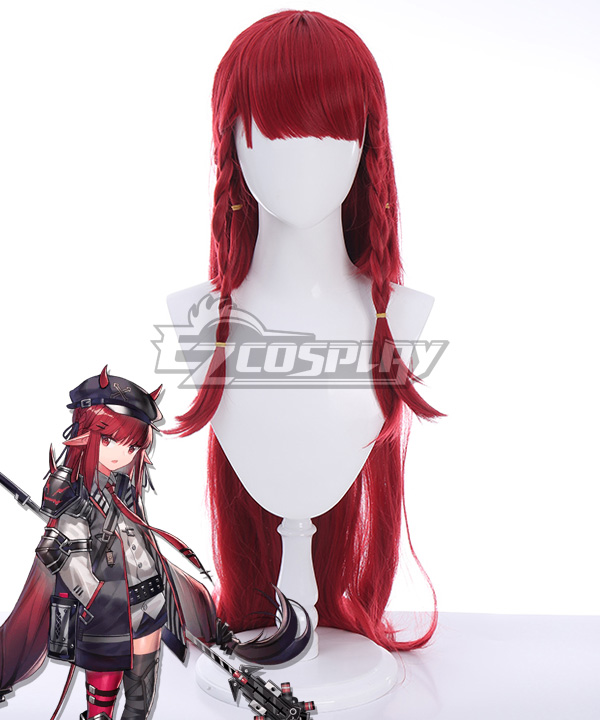 Arknights Vigna Red Cosplay Wig