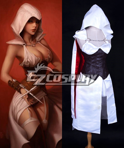 Assassin's Creed Female Version Sexy Cosplay Costume - Deluxe Ver.