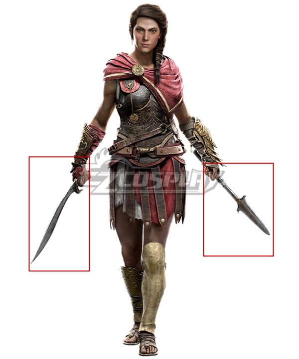 Assassin's Creed Odyssey Kassandra Knife Arrow Cosplay Weapon Prop