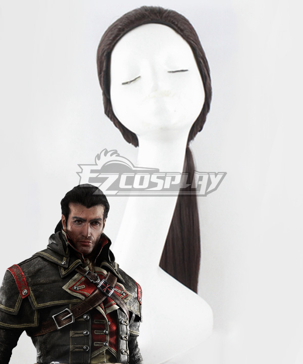 Assassin's Creed: Rogue Shay Patrick Cormac Black Cosplay Wig