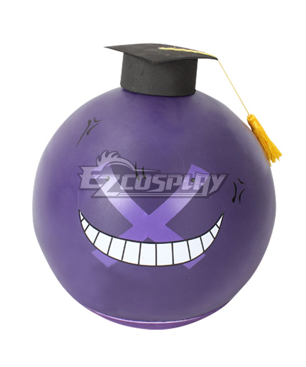 Assassination Classroom Korosensei Wrong Purple Hamlet Mask Cosplay Accessory Prop