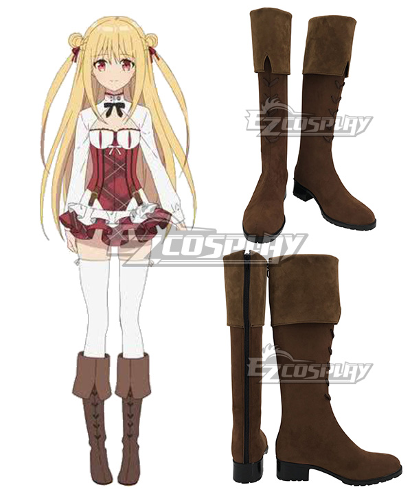 Assassins Pride Melida Angel Brown Shoes Cosplay Boots