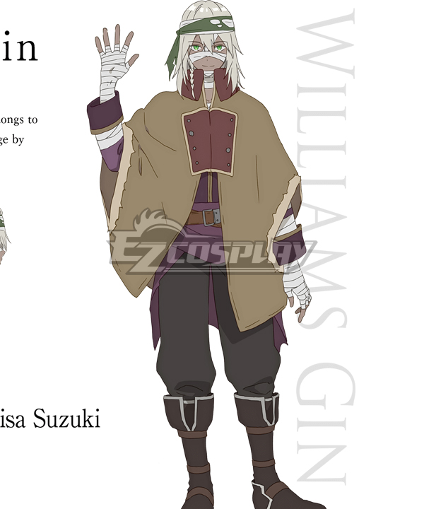 Assassins Pride Williams Gin Cosplay Costume