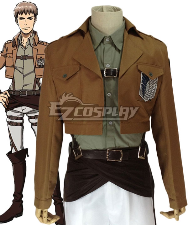 Attack on Titan Shingeki no Kyojin Jean Kirstein Survey Corps Cosplay Costume