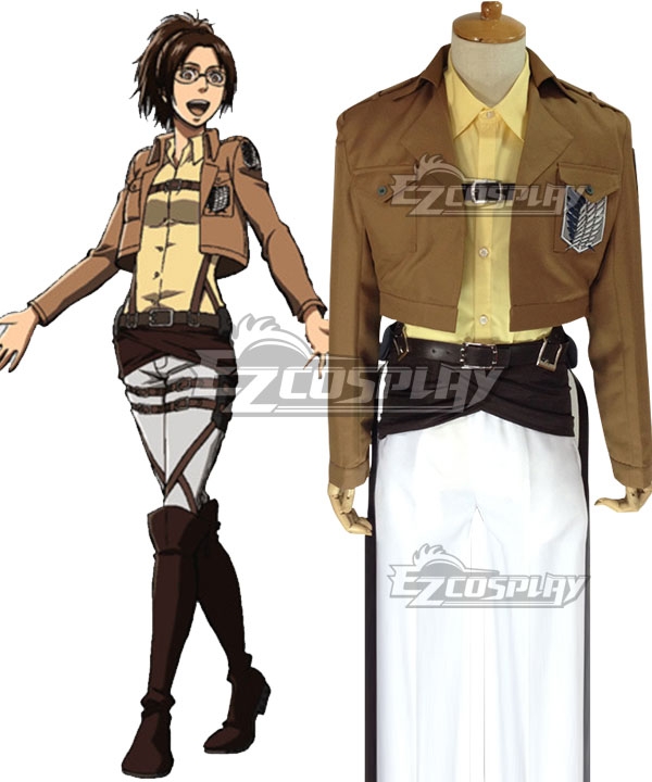 Attack on Titan Shingeki no Kyojin Scout Regiment Hange Zoe Hanji Zoe Cosplay Costume