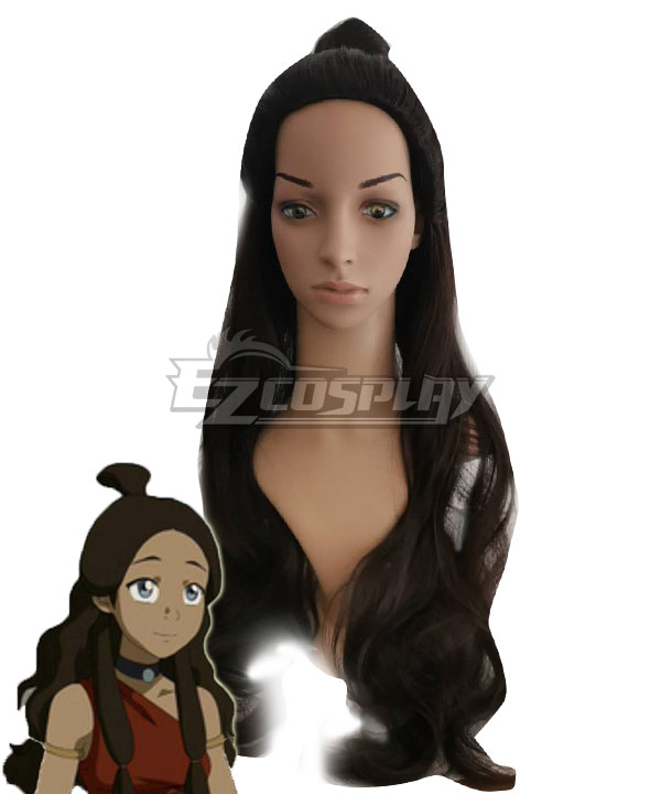 Avatar: The Last Airbender Katara Black Cosplay Wig