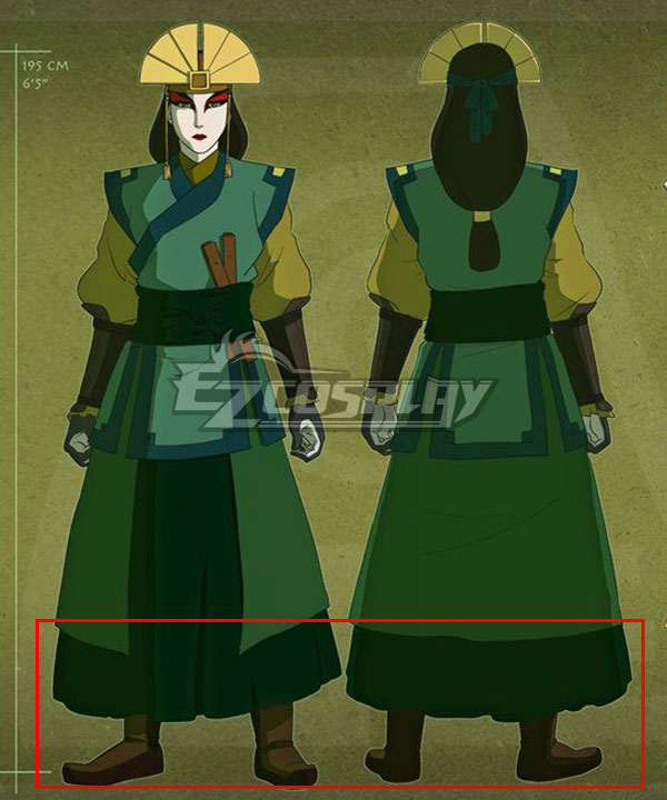 Avatar: The Last Airbender Kyoshi Brown Shoes Cosplay Boots