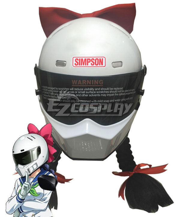 Bakuon!! Raimu Kawasaki Helmet Mask Cosplay Accessory Prop