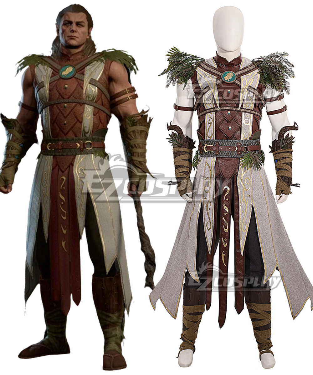 Baldur's Gate III Baldur s Gate 3 BG3 Halsin Cosplay Costume