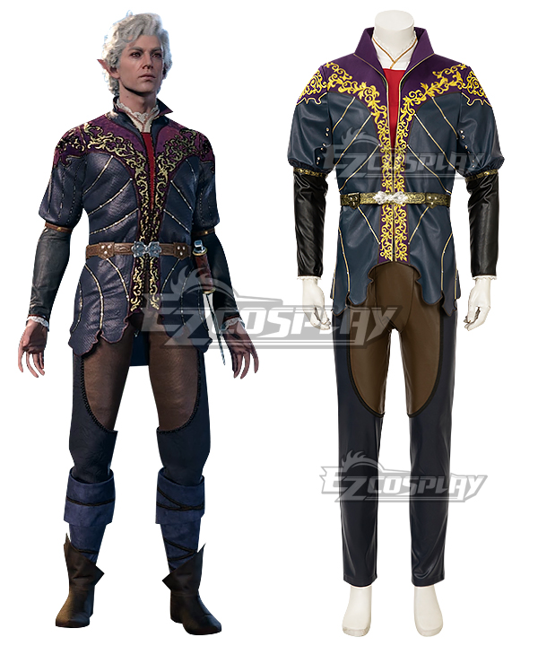 Baldur's Gate III BG3 Astarion Cosplay Costume
