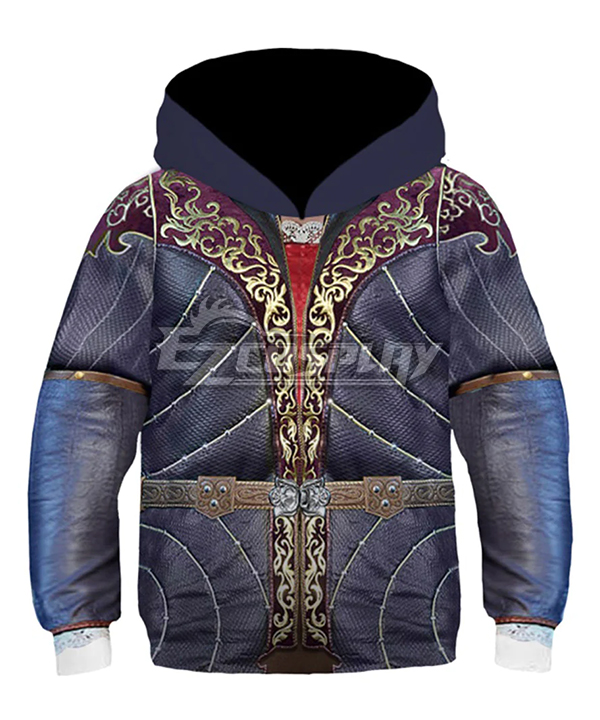 Baldur's Gate III BG3 Astarion Hoodies B Edition Cosplay Costume