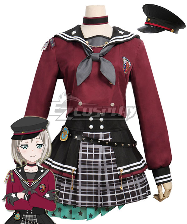 BanG Dream Afterglow Aoba Moca Lost One's Weeping Cosplay Costume