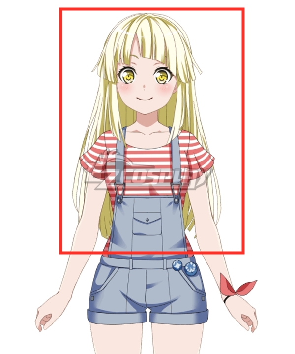 

Bang Dream! Kokoro Tsurumaki Golden Cosplay Wig