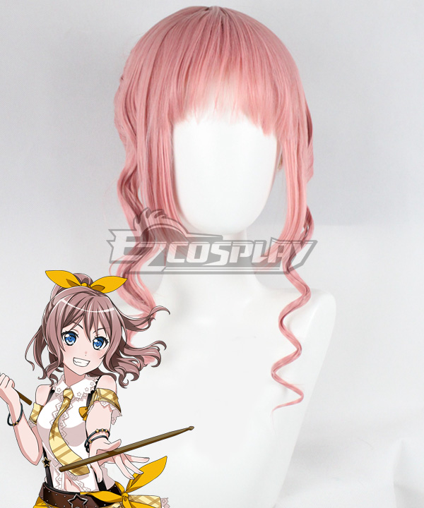 

BanG Dream! Poppin'Party Yamabuki Saaya Pink Cosplay Costume