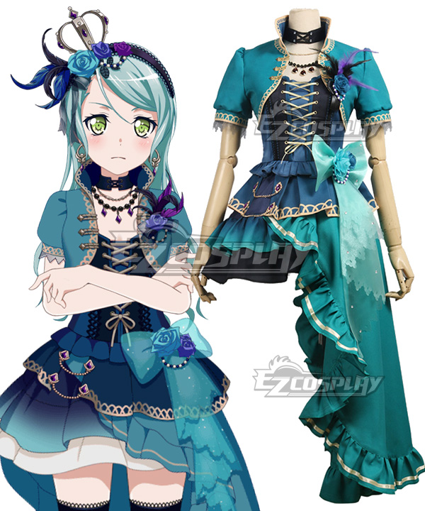 

BanG Dream! Roselia Opera Of The Wasteland Hikawa Sayo Cosplay Costume
