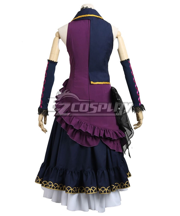 BanG Dream! Roselia Shirokane Rinko BLACK SHOUT Cosplay Costume