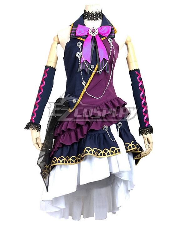 BanG Dream! Roselia Yukina Minato BLACK SHOUT Cosplay Costume