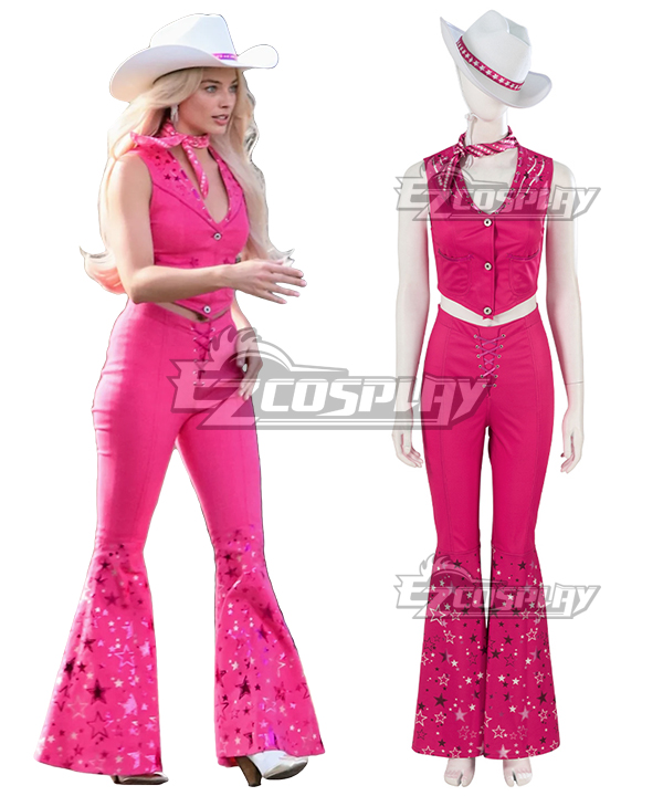 Barbie 2023 Film Barbie Cowgirl Outfit Cosplay Costume