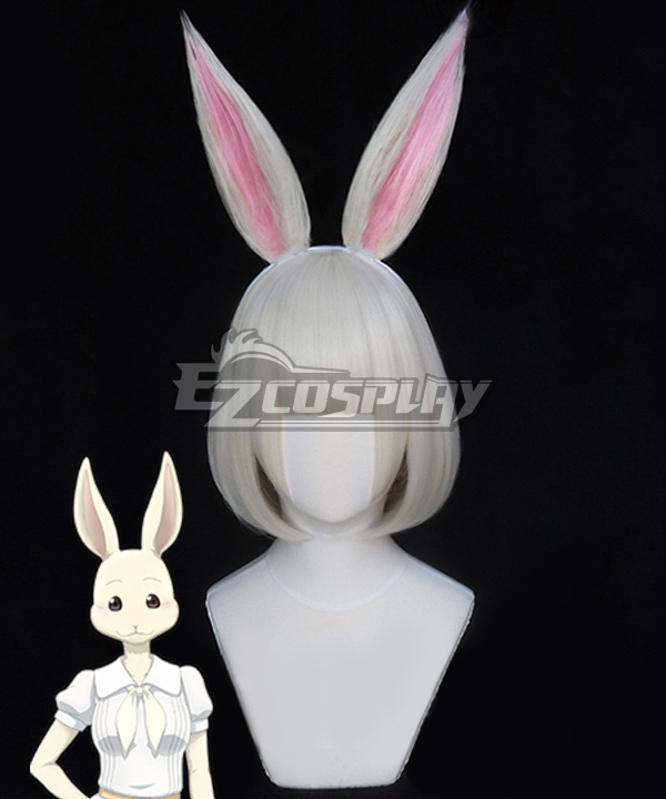 Beastars Haru Silver Cosplay Wig