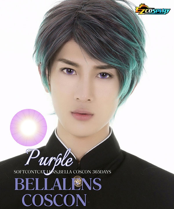 Bella Eye Coscon Clear Lens Shinobu Kochou Toge Inumaki Purple Cosplay Contact Lense