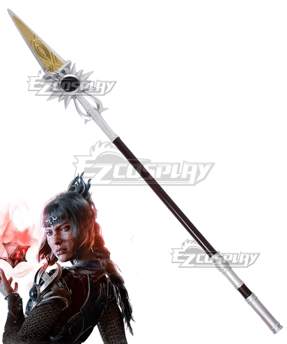 Baldur's Gate III Baldur s Gate 3 BG3 Shadowheart Spear of the Night Cosplay Weapon Prop