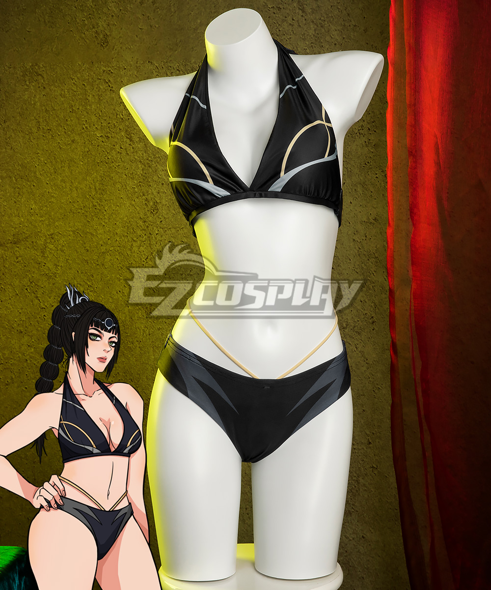 Ezcosplay Original Baldur's Gate III Baldur s Gate 3 BG3 Shadowheart Swimsuit Two Piece Bikini Sets Cosplay Costume