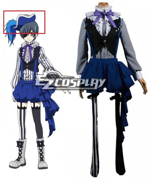 

Black Butler Book Of Circus Ciel Phantomhive Hat Cosplay Accessory Prop