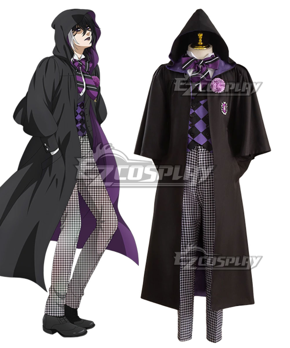 Black Butler: Public School Arc Gregory Violet Premium Edition Cosplay Costume