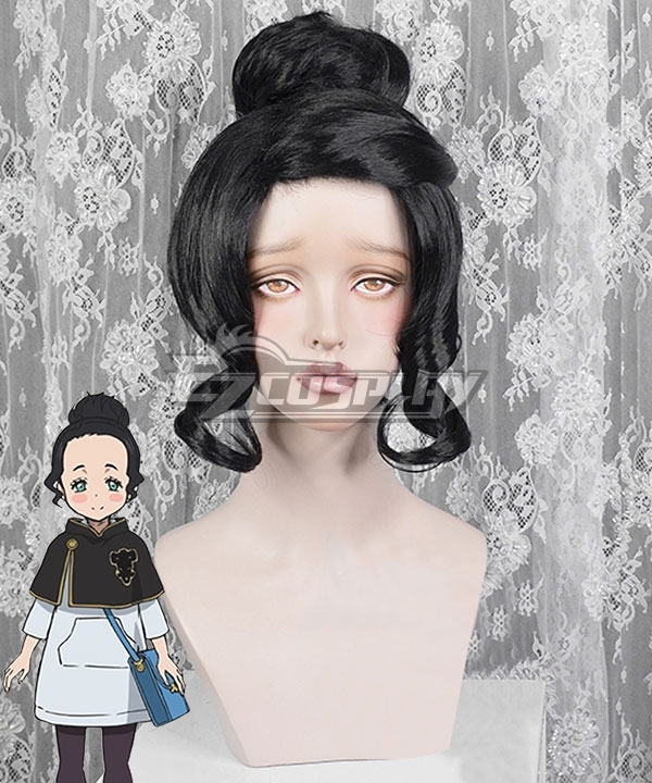 Black Clover Charmy Pappitson Black Cosplay Wig