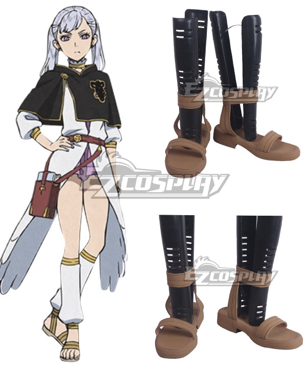 

Black Clover Noelle Silva Yellow Cosplay Shoes