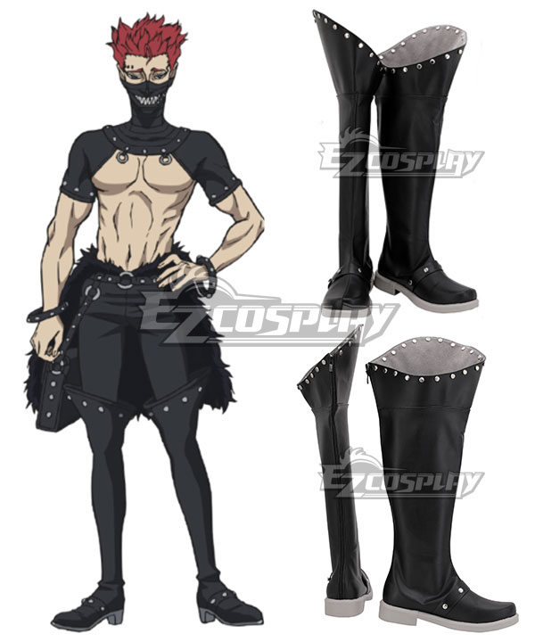 Black Clover Zora Ideale Black Shoes Cosplay Boots