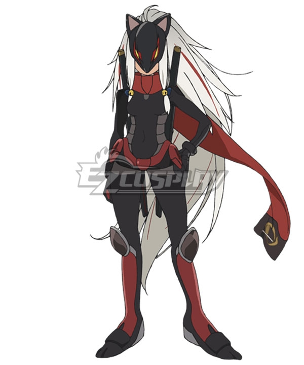 

Black Fox The Girl in the Fox Mask Cosplay Costume