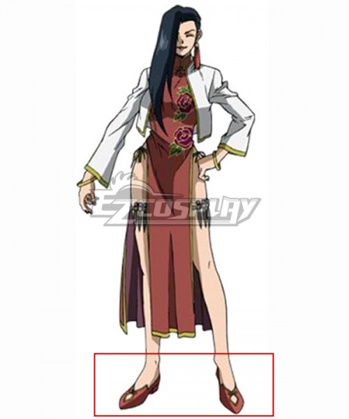 

Black Lagoon Shenhua Red Cosplay Shoes