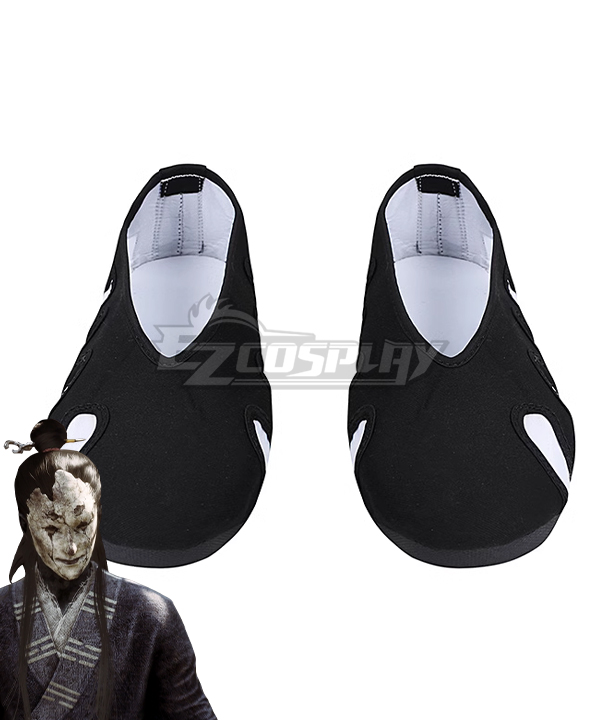 Black Myth: Wukong MI DAO REN Black Cosplay Shoes