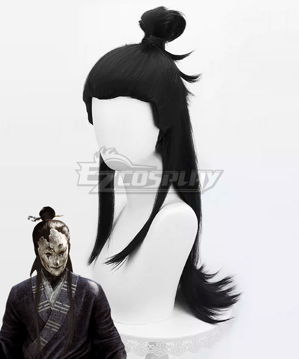 Black Myth: Wukong MI DAO REN Black Cosplay Wig