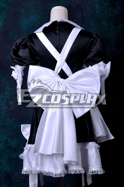 Black & White Maid Dress Cosplay Costume